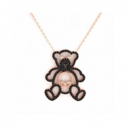 Náhrdelník BLACK TEDDY 40002